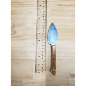 Frontier Forge SS Cheese Knife Bakelite Handle 7" Spade Shape Pre-owned